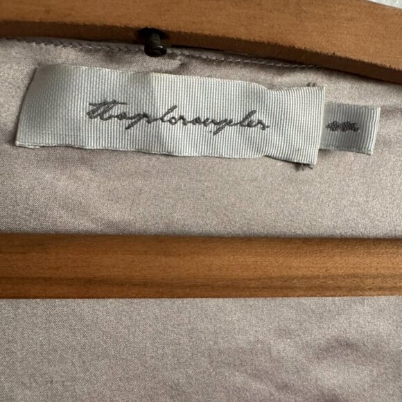 T Bags Los Angeles Jacket Open Cardigan Shades of Gray S/M Sequined Snake Print - Picture 5 of 8